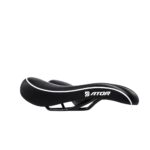 ASIENTO ATOM AT-1475 NEGRO/RAYAS BLANCAS RIEL NEGRO TW - Imagen 3
