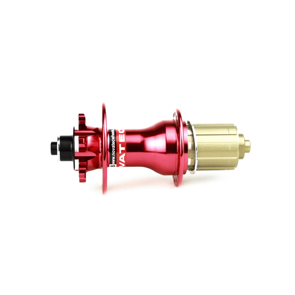 MASA POSTERIOR NOVATEC D792SB MTB ROJA LIGERA - Imagen 1