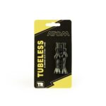 VÁLVULAS TUBELESS ATOM FR11B 48MM ALLOY NEGRO