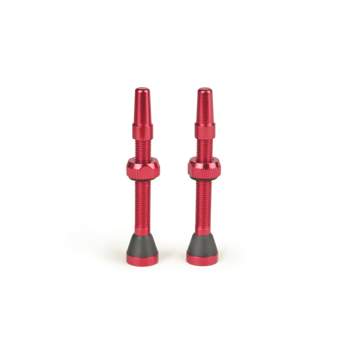 VÁLVULAS TUBELESS ATOM FR11B 48MM ALLOY ROJO - Imagen 2