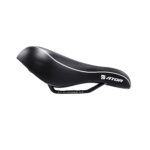 ASIENTO ATOM AT-4110 NEGRO/RAYAS BLANCAS RIEL NEGRO TW - Imagen 3
