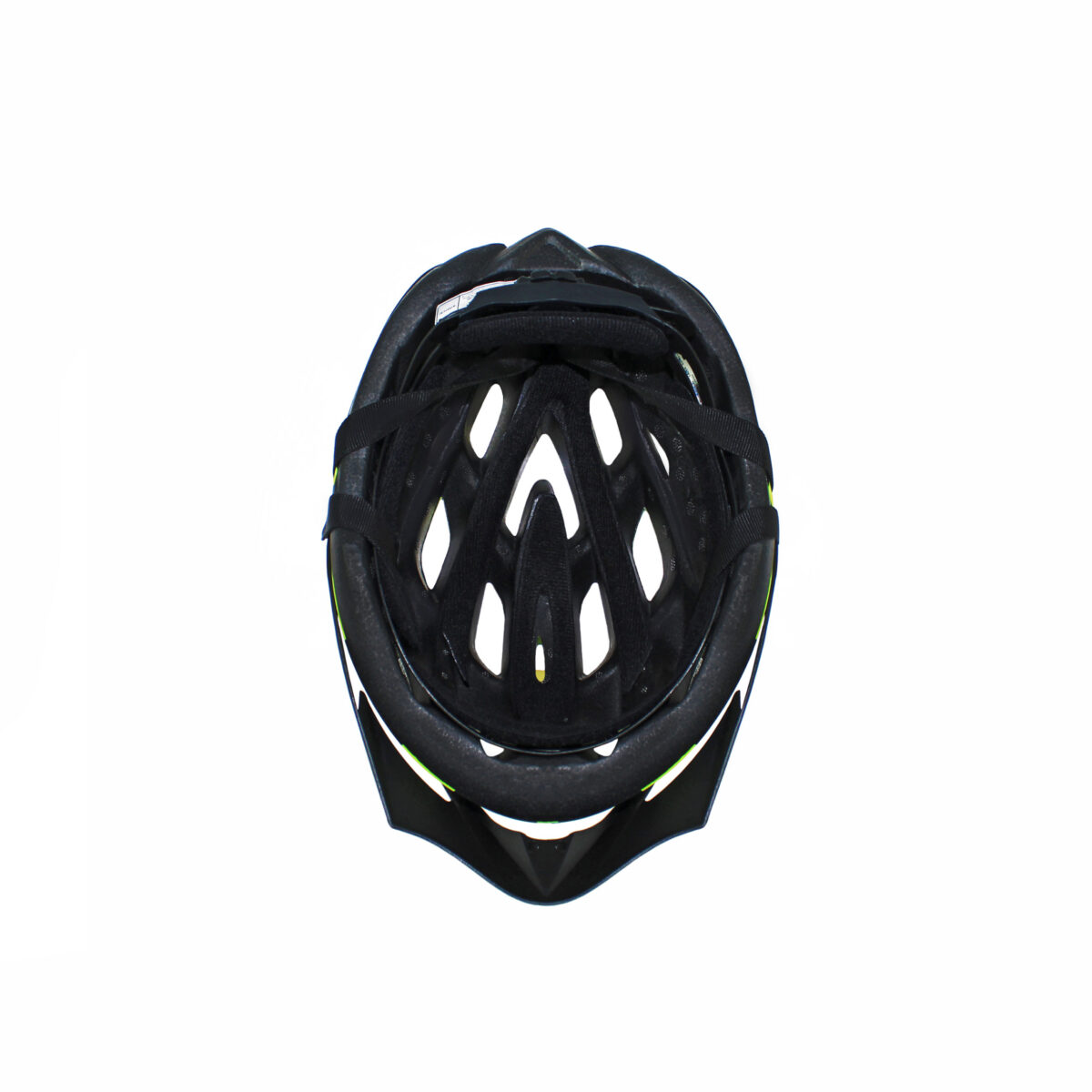 CASCO ATOM CE EN 1078 AT-710 NEGRO/LIMA NEON MATE T:M - Imagen 4