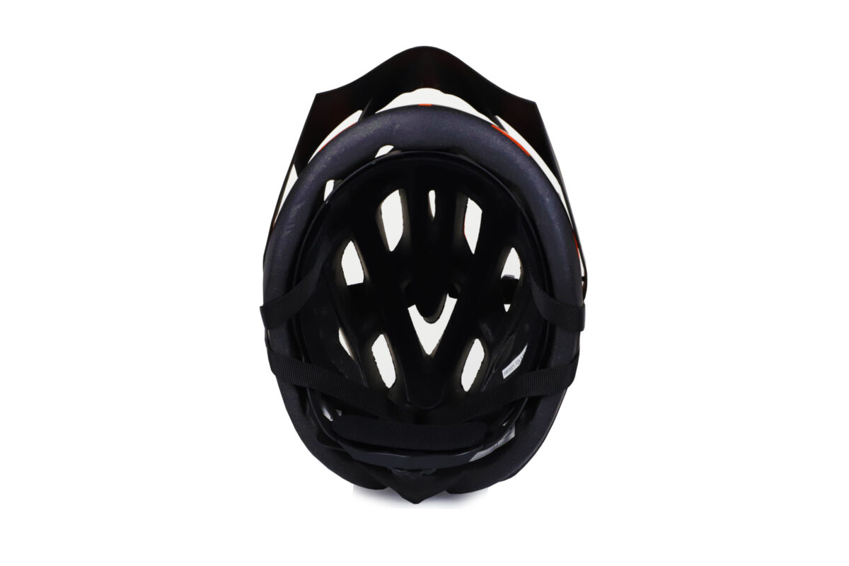 CASCO ATOM CE EN 1078 AT-710 NEGRO/NARANJA NEON MATE T:M - Imagen 5