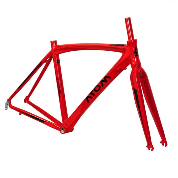 CUADRO + HORQUILLA ATOM RACE700 ROJO/NEGRO T:54