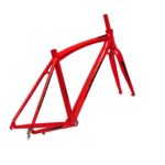 CUADRO + HORQUILLA ATOM RACE700 ROJO/NEGRO T:54 - Imagen 2