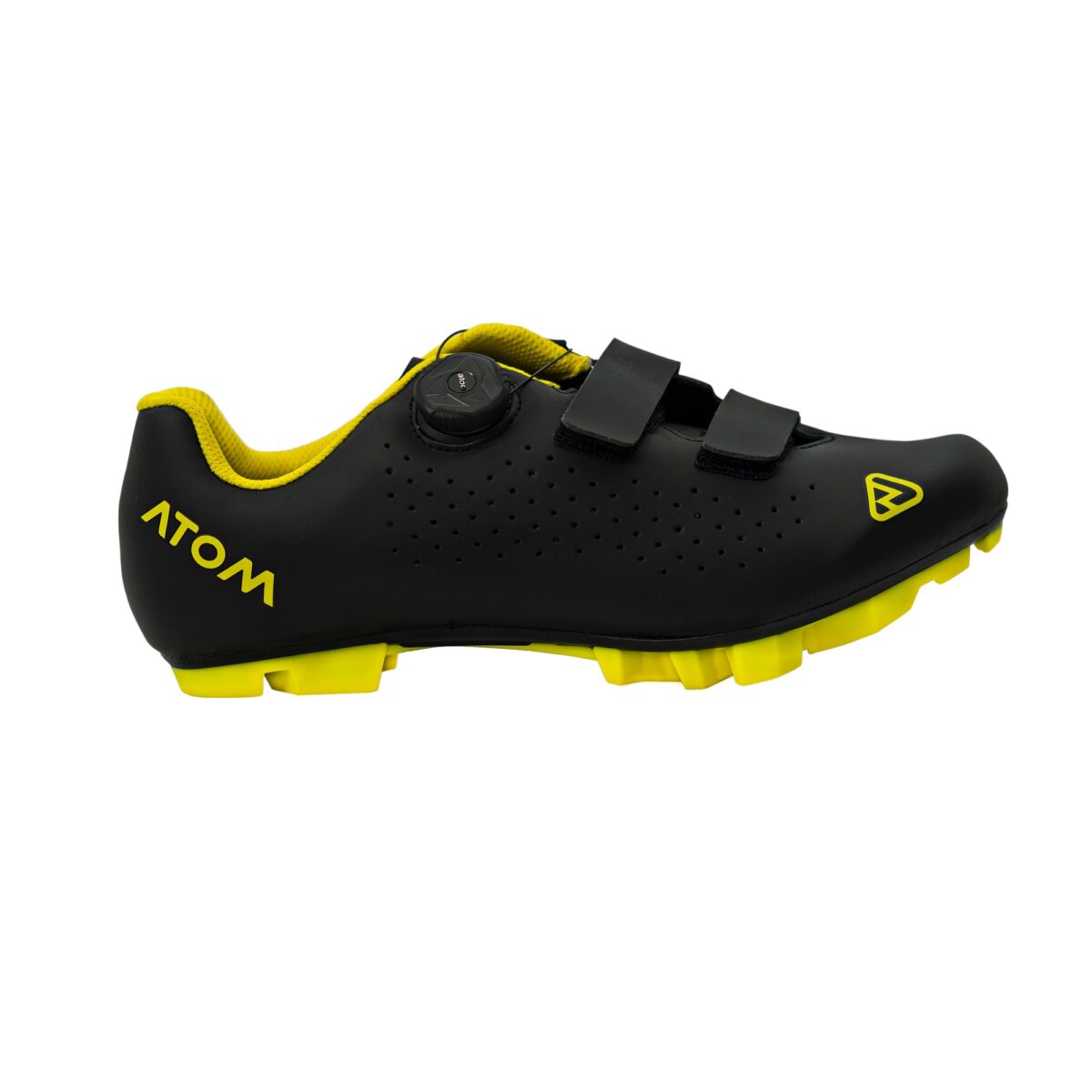 ZAPATILLA ATOM RIVAL AT023 NEGRO/AMARILLO NEON - Imagen 3