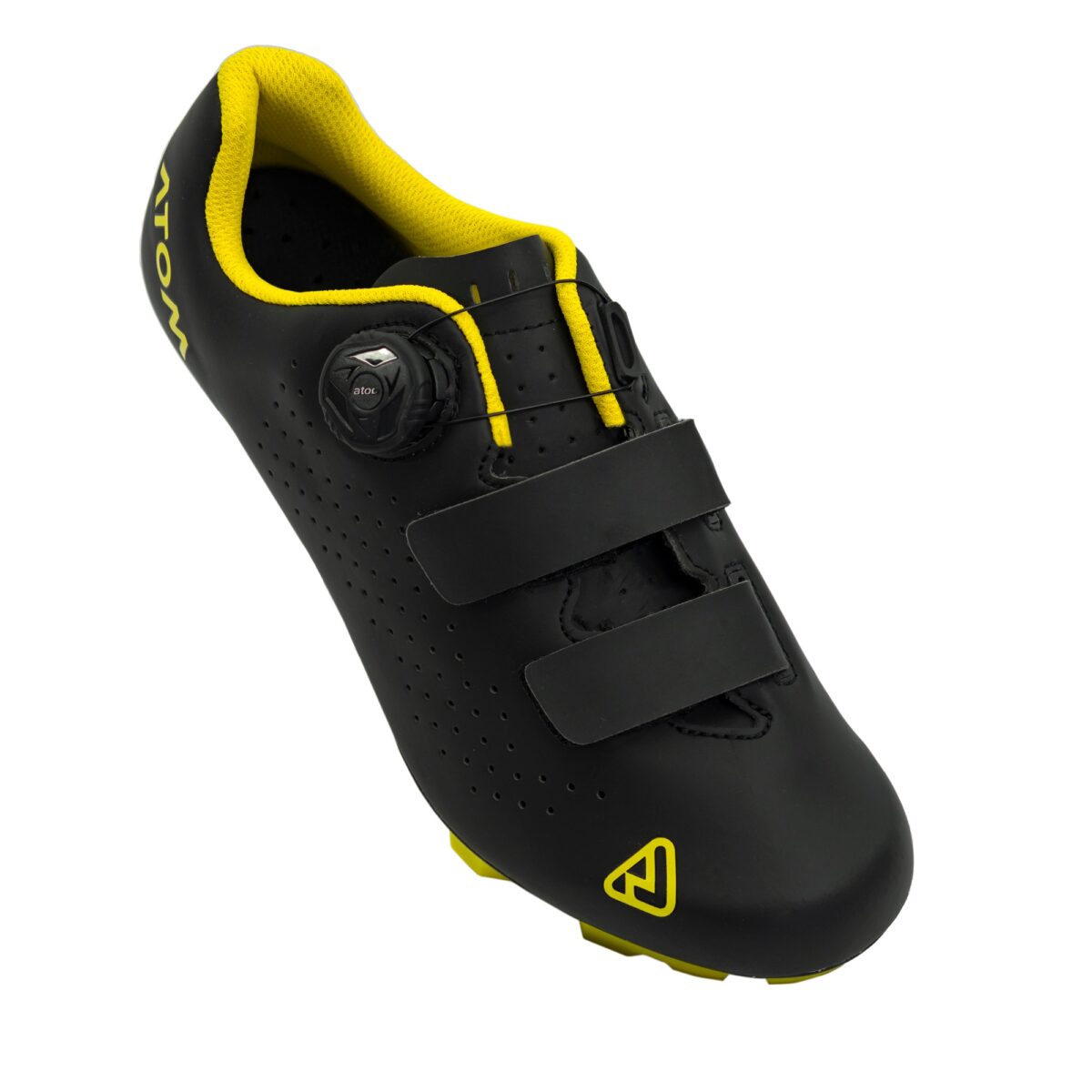 ZAPATILLA ATOM RIVAL AT023 NEGRO/AMARILLO NEON - Imagen 4