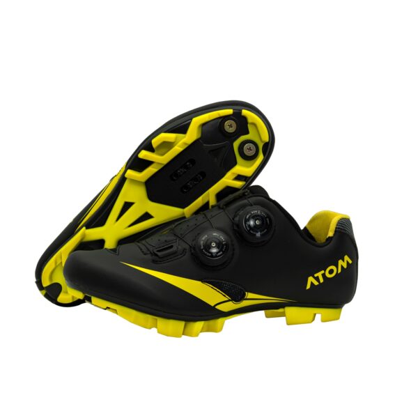 ZAPATILLA ATOM HUNTER AT04 NEGRO/AMARILLO NEON