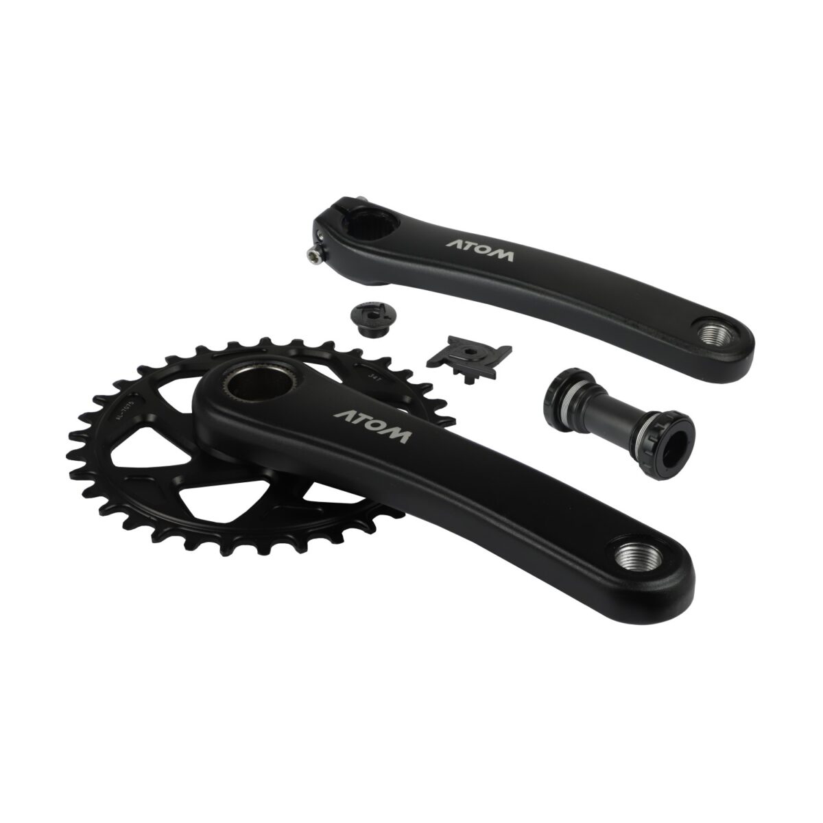 CATALINA INTEGRADA ATOM MTB MPX-CR096A-TT 11V 11/128*34T*175MM - Imagen 2