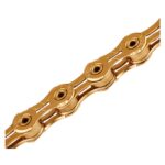 CADENA KMC X10SL SUPER LIGHT 1/2"X11/128" 116L DORADO - Imagen 2
