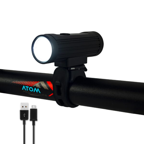 LUZ DELANTERO ATOM AT-3322 700LM 2600MAH