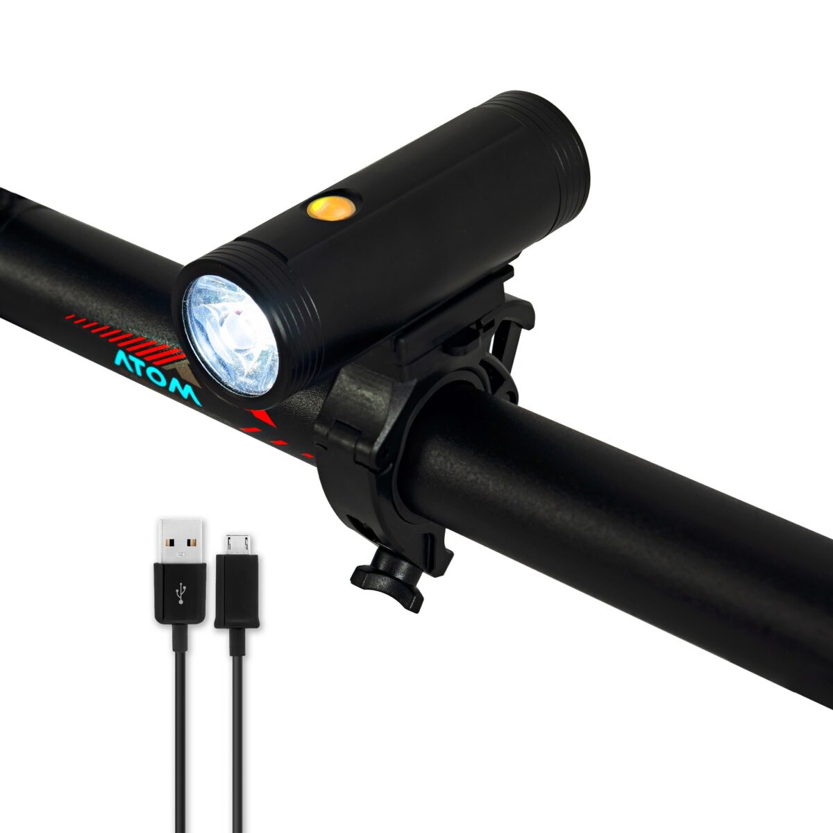 LUZ DELANTERO ATOM AT-3321 1100LM 5000MAH - Imagen 2