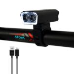 LUZ DELANTERO ATOM AT-3205 900LM 2800MAH - Imagen 2