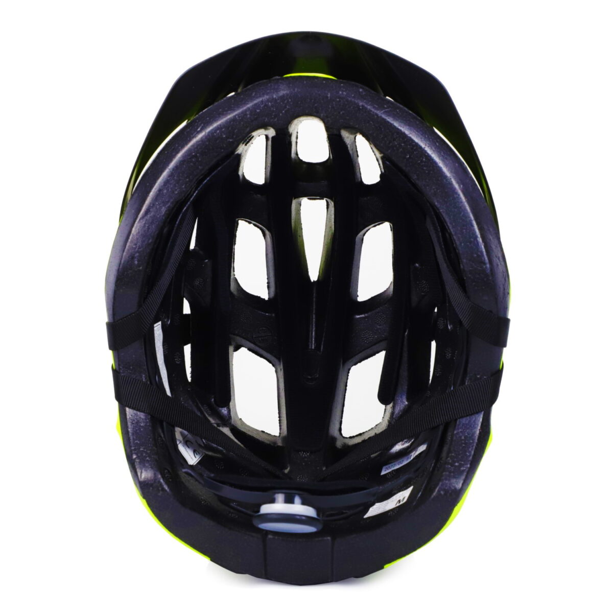 CASCO ATOM CE EN 1078 AT-328 NEGRO/LIMA NEON MATE T:M - Imagen 6