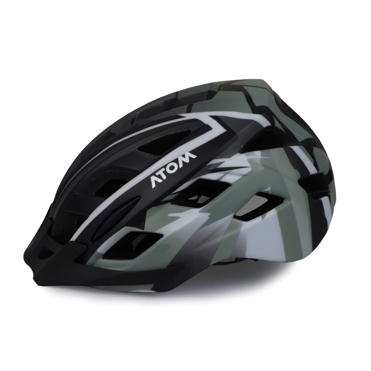 CASCO ATOM CE EN 1078 AT-152 CAMUFLAJE MATE T:M - Imagen 1