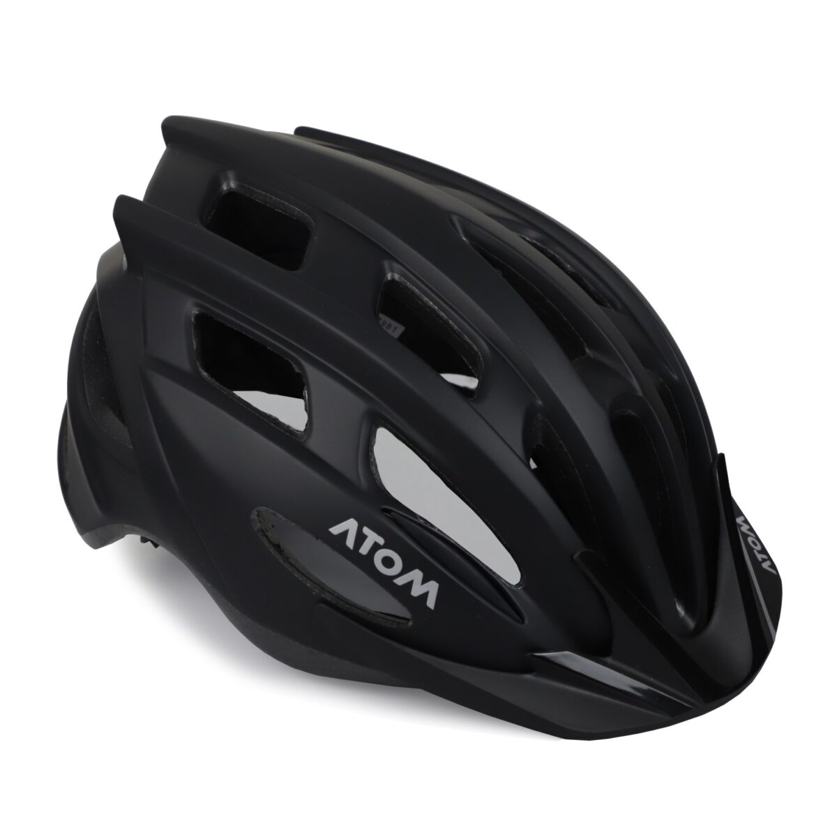 CASCO ATOM CE EN 1078 AT-328 NEGRO MATE T:M - Imagen 2