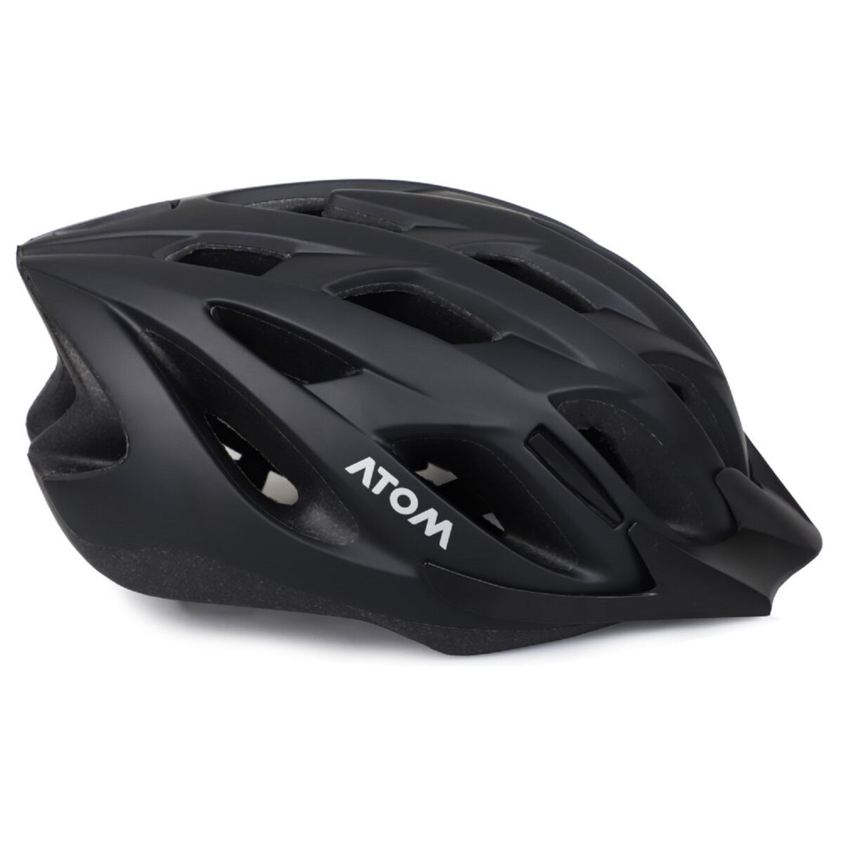 CASCO ATOM CERTIFICADO EN1078 AT-710 NEGRO MATE - Imagen 3