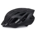 CASCO ATOM CERTIFICADO EN1078 AT-710 NEGRO MATE