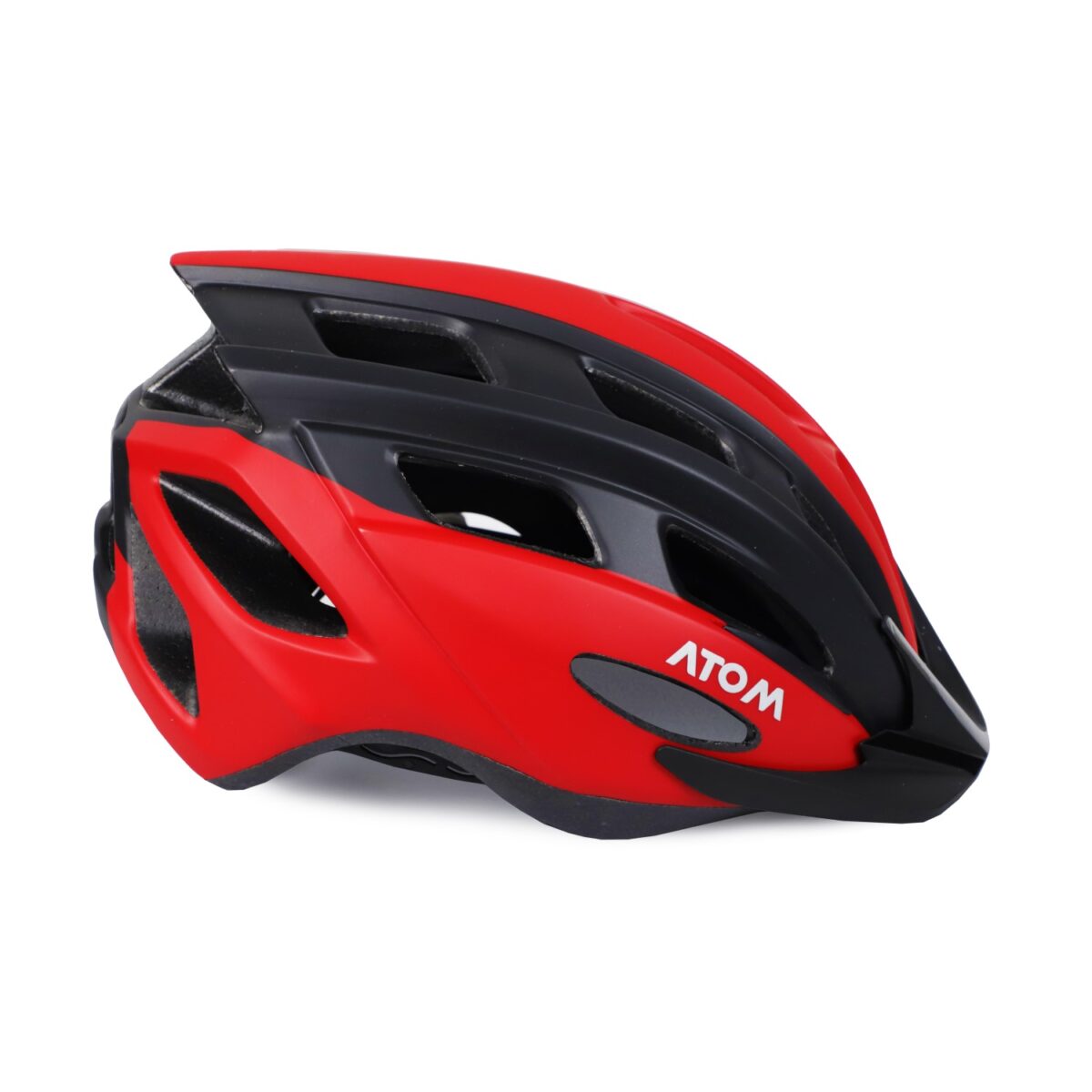 CASCO ATOM CE EN 1078 AT-328 NEGRO/ROJO T:M - Imagen 3