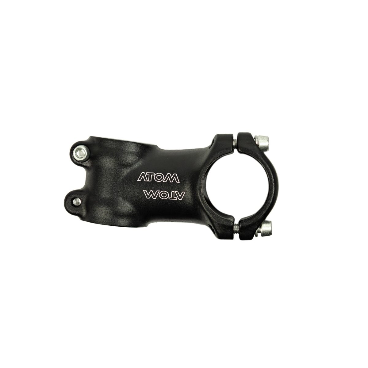 CODO ATOM MTB  ANG 7° ALLOY NEGRO - Imagen 1