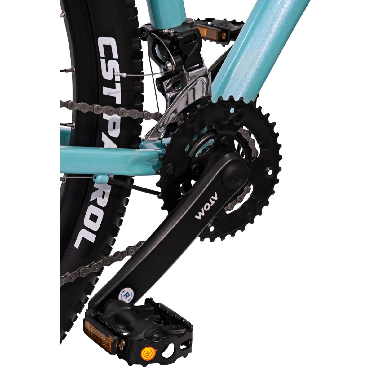 BICICLETA ATOM BURNER 29 GLOSS MENTA OSCURO - Imagen 5
