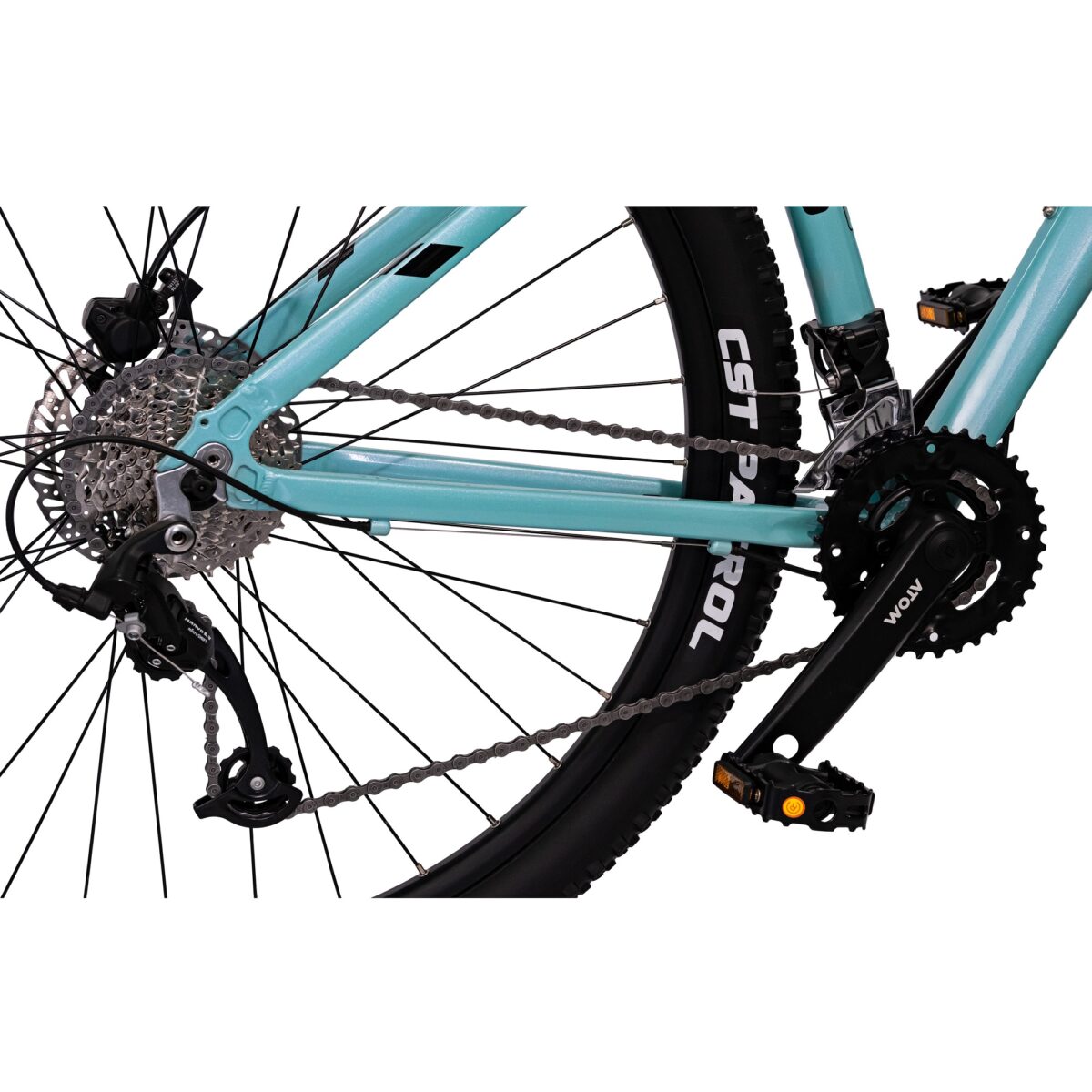 BICICLETA ATOM BURNER 29 GLOSS MENTA OSCURO - Imagen 6