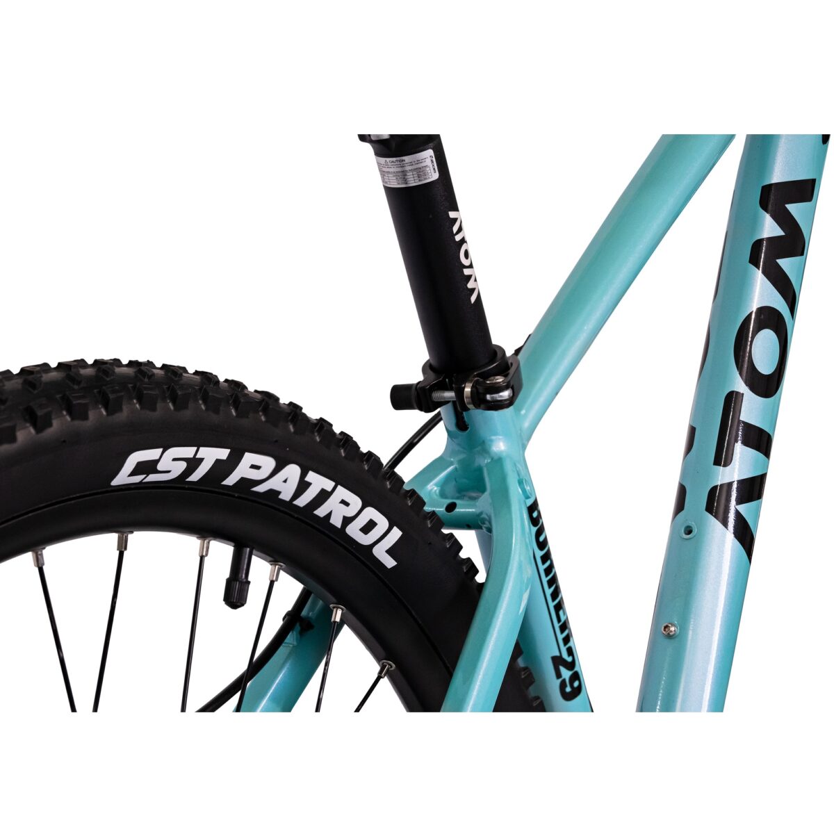 BICICLETA ATOM BURNER 29 GLOSS MENTA OSCURO - Imagen 7