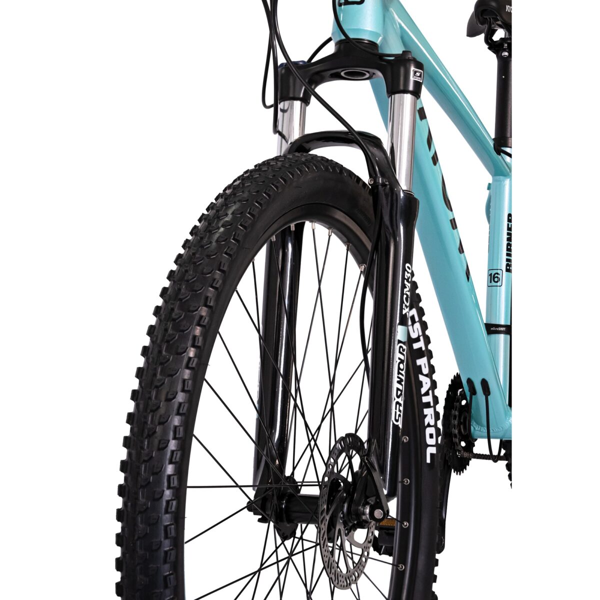 BICICLETA ATOM BURNER 29 GLOSS MENTA OSCURO - Imagen 9
