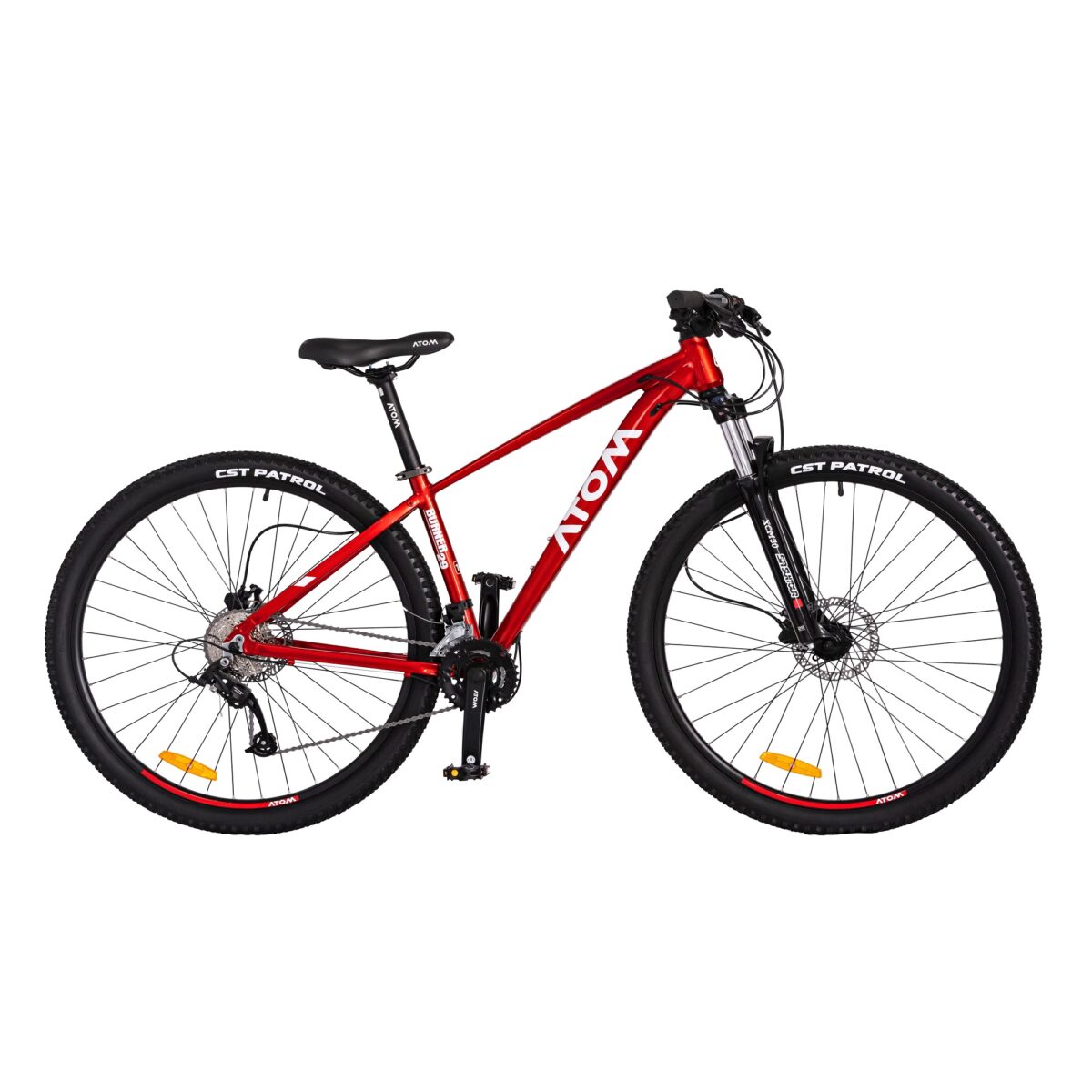 BICICLETA ATOM BURNER 29 GLOSS ROJO OSCURO - Imagen 1