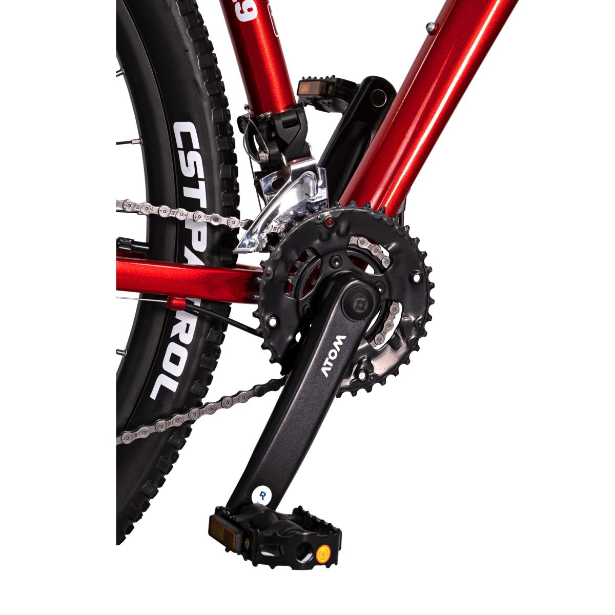 BICICLETA ATOM BURNER 29 GLOSS ROJO OSCURO - Imagen 6