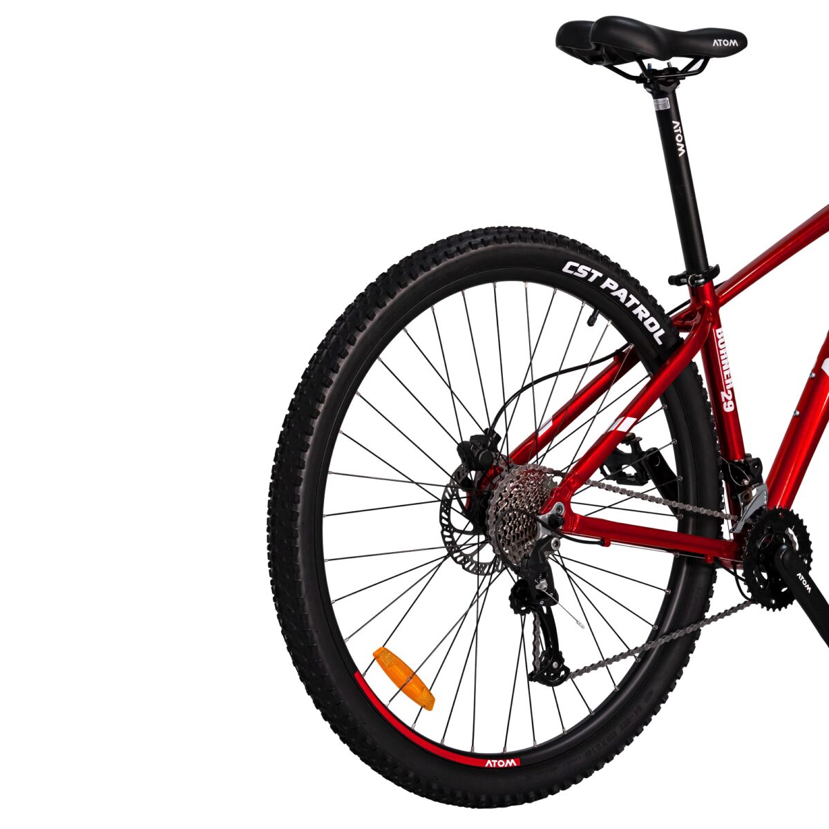 BICICLETA ATOM BURNER 29 GLOSS ROJO OSCURO - Imagen 8