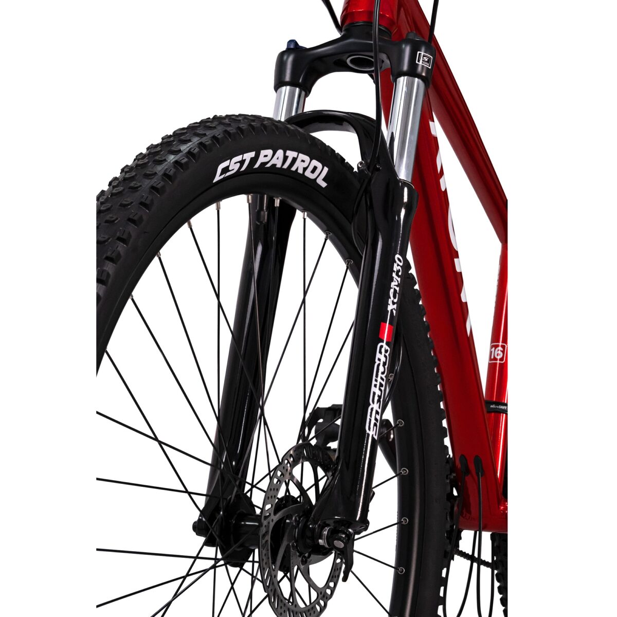 BICICLETA ATOM BURNER 29 GLOSS ROJO OSCURO - Imagen 9