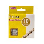 CADENA YABAN MTB/RUTA 10V CROMADA 1/2'X11/128' 116L
