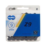 CADENA KMC Z9 1/2"X11/128" 116L GRIS/GRIS
