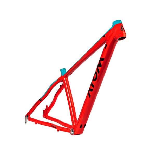 CUADRO ATOM BURNER 29" ROJO/TURQUESA