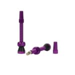 VÁLVULAS TUBELESS ATOM FR11B 48MM ALLOY PURPURA - Imagen 3
