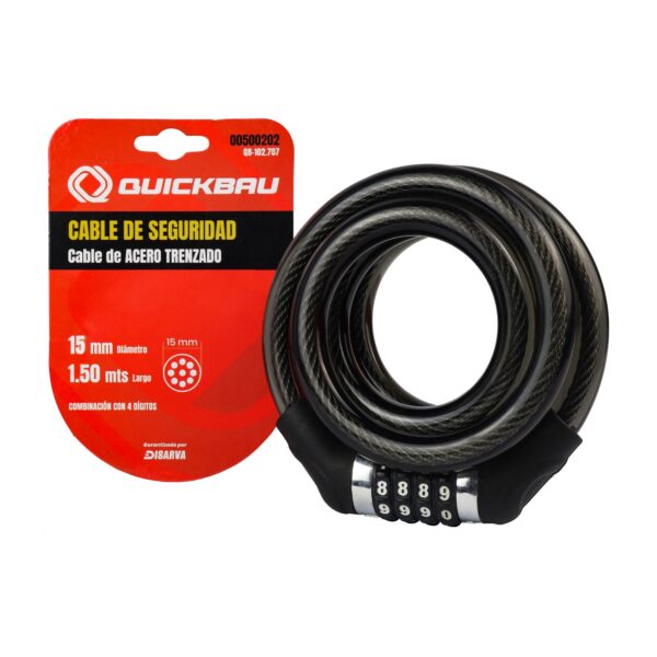 CADENA DE SEGURIDAD QUICKBAU QB-102 15X1500MM CON CÓDIGO