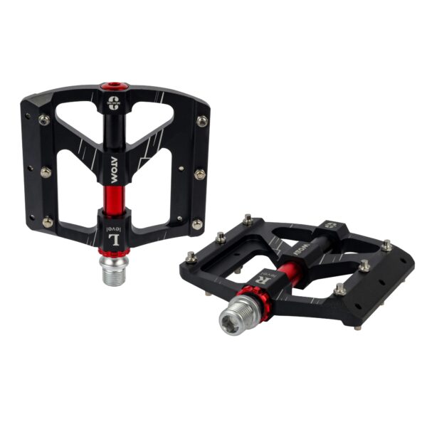 PEDALES ATOM ALUMINIO ATM-2029 CON 3 RODAJES