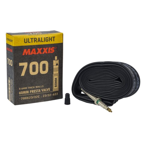 CAMARA MAXXIS ULTRALIGHT 700X23/32C LFVSEP 60MM