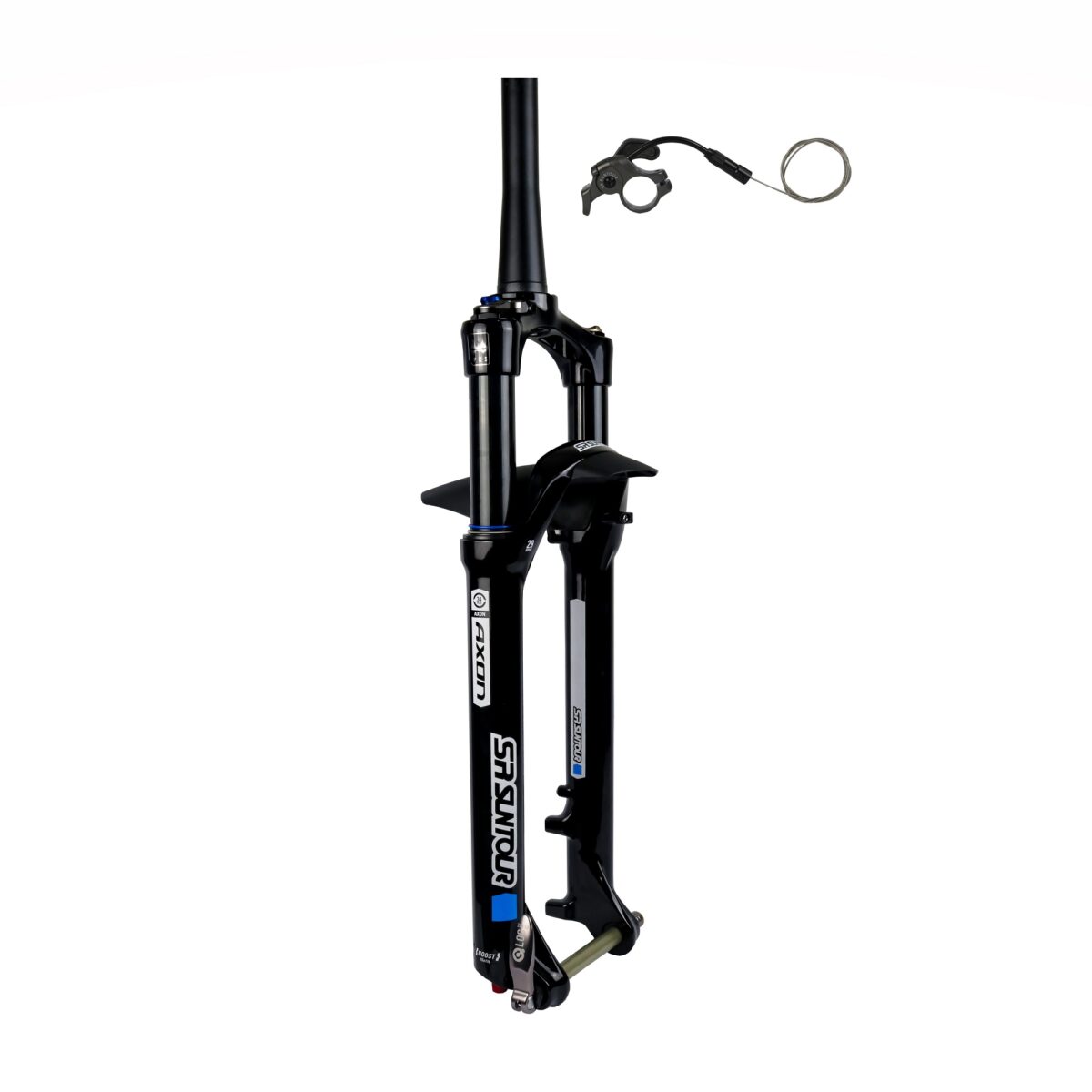 HORQUILLA SR SUNTOUR SF18 AXON34 BOOST 29" 110MM RLRC BLOQUEO REMOTO15QLC2-110, 1.5"-1 1/8" GLOSS BLACK - Imagen 1