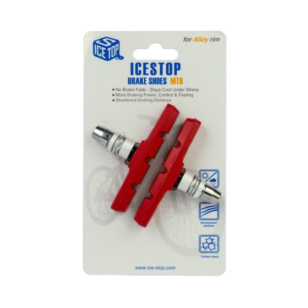 TACOS DE FRENO ICESTOP M-947V-A2 70MM RED