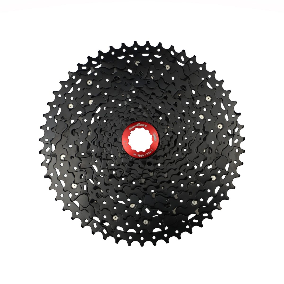 PIÑON SUNRACE CSMX8 11-51T 11 VEL. BLACK CROMO HG - Imagen 1