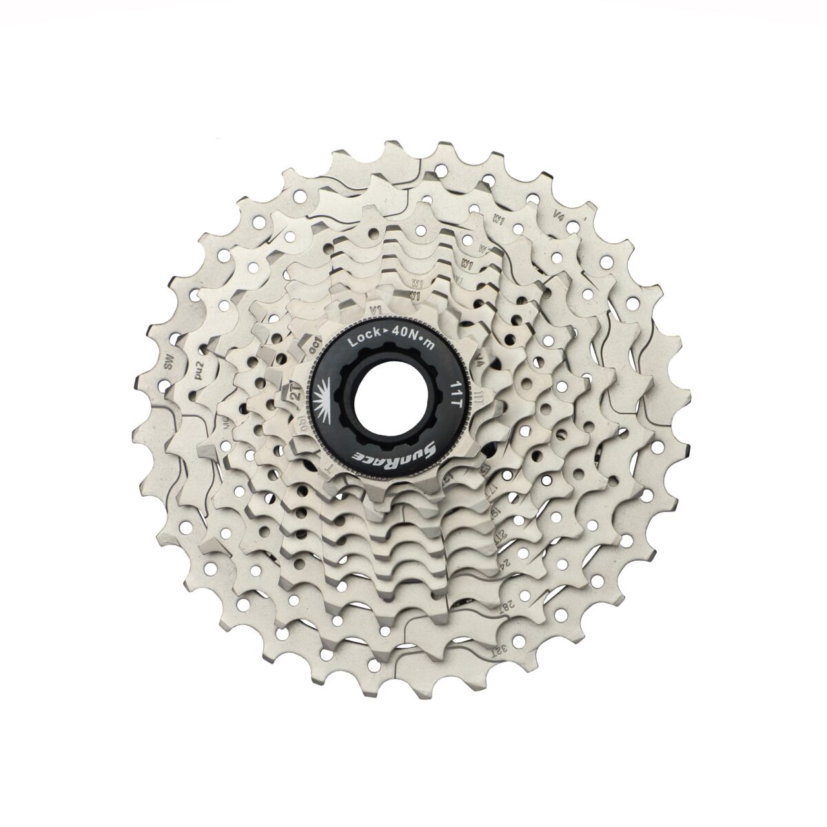 PIÑON DE RUTA SUNRACE CSRS1 TAU (11-32T) 10VEL. STEEL SPIDER HG - Imagen 1