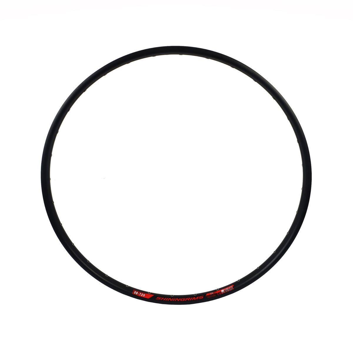ARO SHINING DB-T25 29" 14GX32H BLACK CON REMACHE / VALVULA PRESTA - Imagen 2