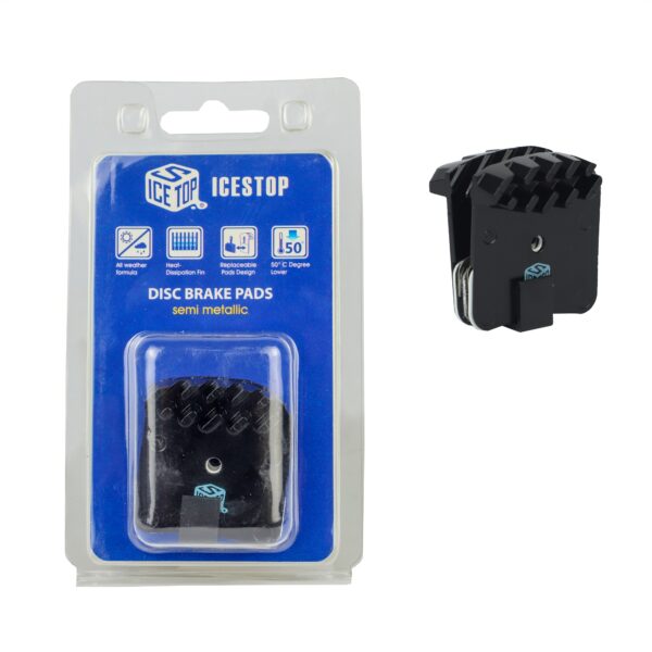 PASTILLA DE FRENO ICESTOP BPF-43 COMPATIBLE CON SHIMANO SAINT CON DISIPADOR DE CALOR ORGANICO