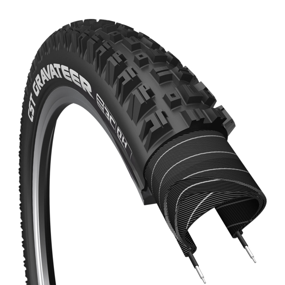 LLANTA CST CMT-03 MTB GRAVATEER 29X2.50 EPS/3C NEGRO - Imagen 1