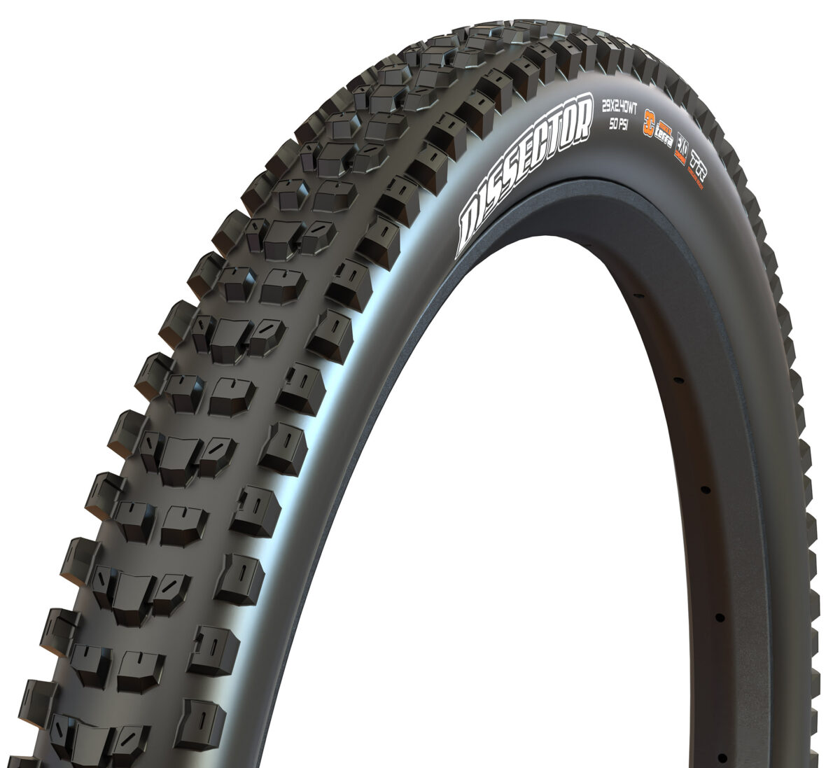 LLANTA MAXXIS MTB DISSECTOR 29X2.40 EXO/TR 60 TPI 50PSI MAX - Imagen 1