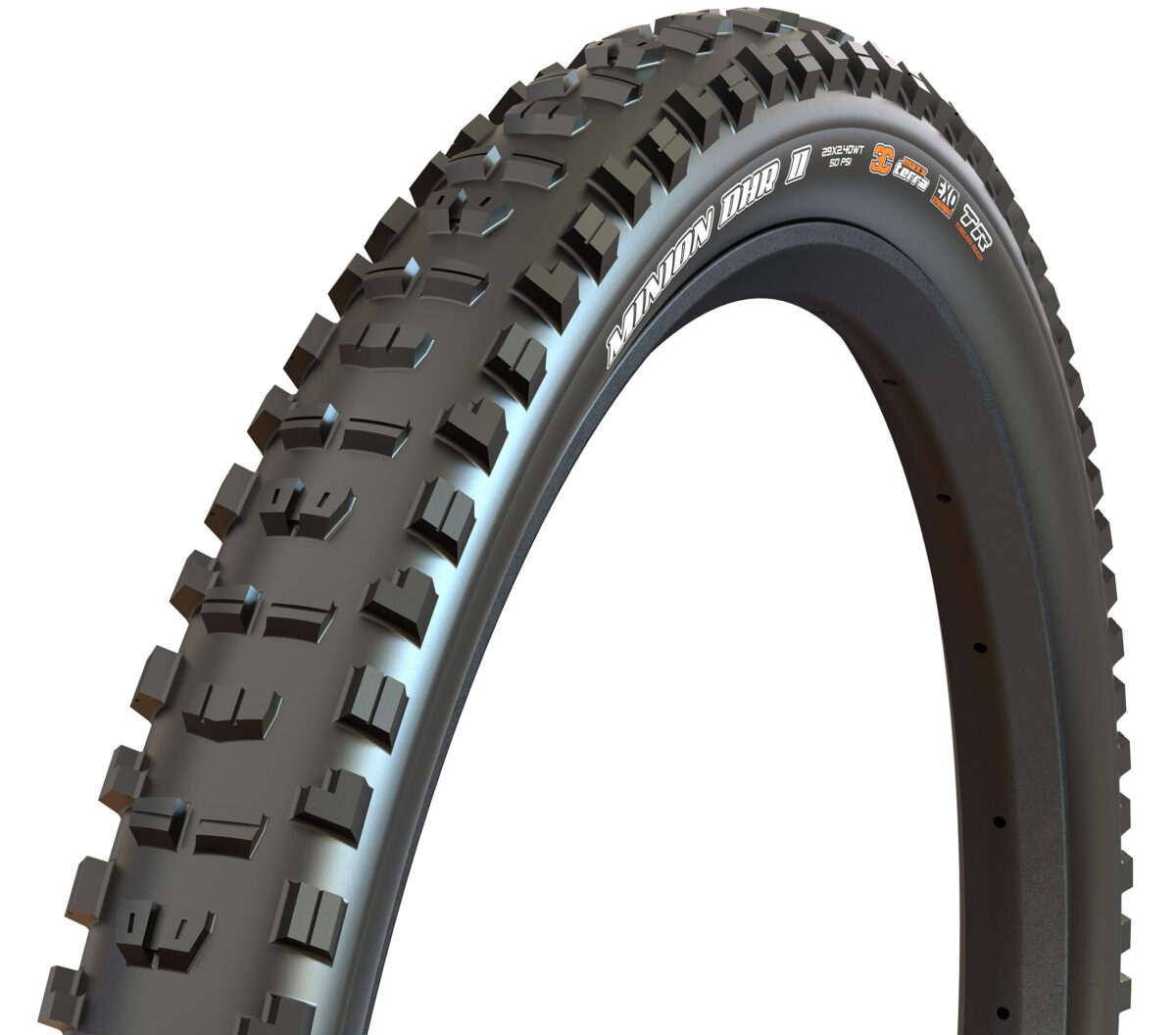 LLANTA MAXXIS MINIOM DHR II 27.5X2.40WT 120X2TPI 50PSI MAX 3CT/DD/TR - Imagen 1