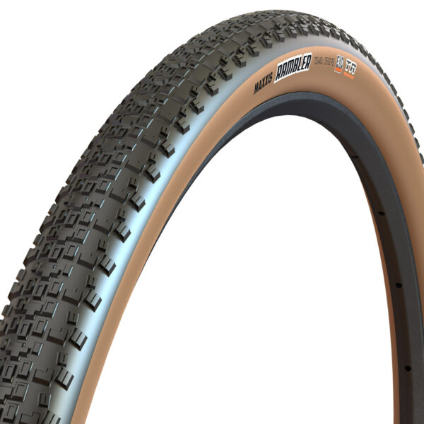 LLANTA MAXXIS GRAVEL RAMBLER 700X40C EXO/TR/TANWALL 60TPI 60PSI MAX E-BIKE COMPATIBLE
