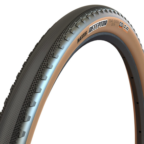 LLANTA MAXXIS GRAVEL RECEPTOR 700X40C EXO/TR/TANWALL 120TPI  60PSI MAX E-BKE COMPATIBLE